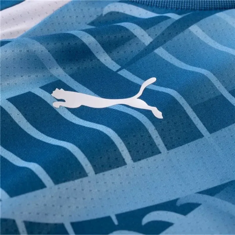 Men's Puma Manchester City Pre Match Training Jersey 2324 Sky Blue