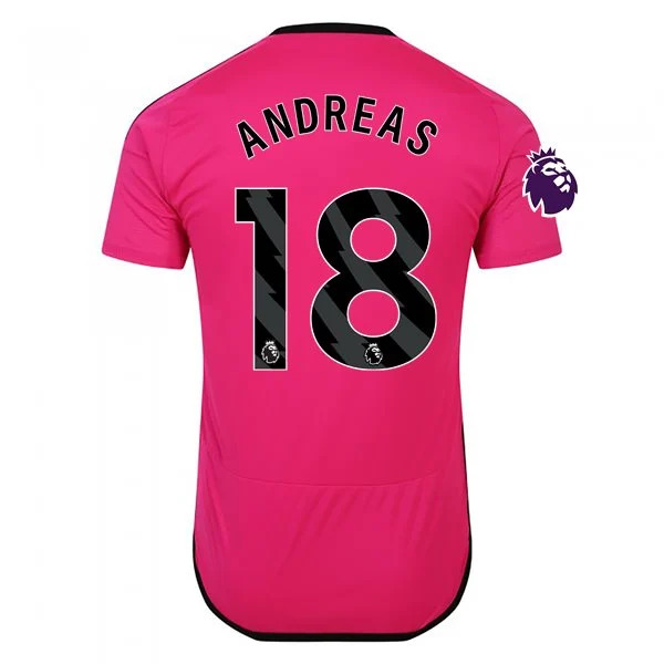 Men's Replica Adidas Andreas Fulham Away Jersey 2324