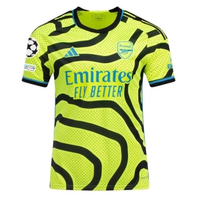 Men's Replica Adidas Arsenal Away Jersey 2324 - UCL 01
