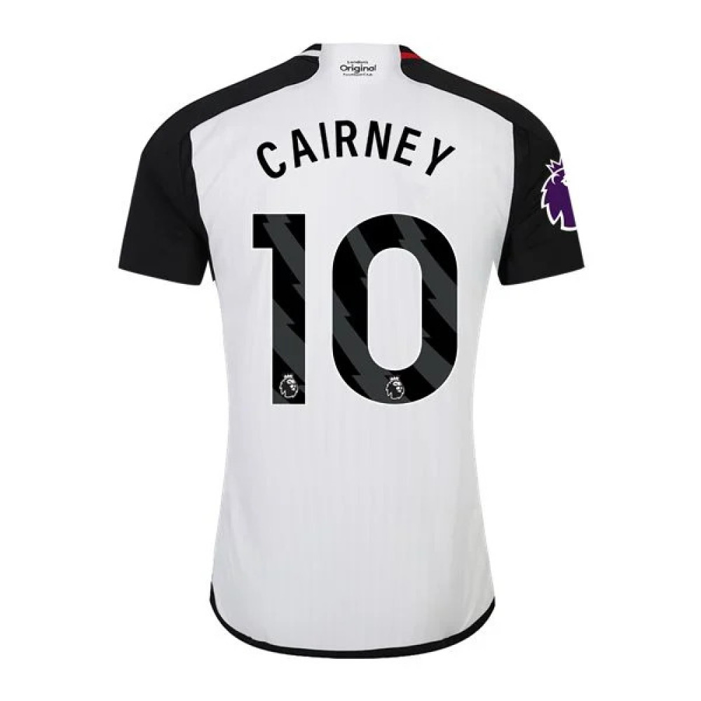 Men's Replica Adidas Cairney Fulham Home Jersey 2324