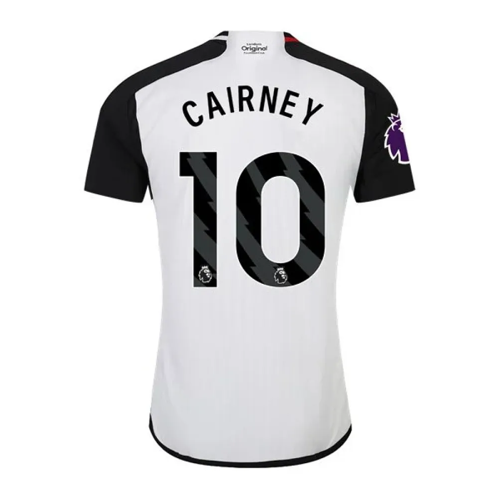 Men's Replica Adidas Cairney Fulham Home Jersey 2324