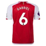 Men's Replica Adidas Gabriel Arsenal Home Jersey 2324