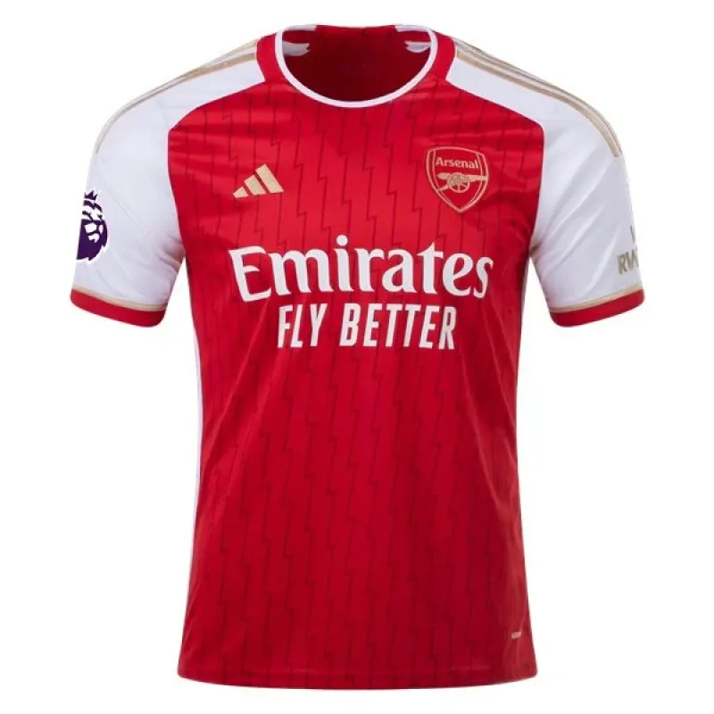 Men's Replica Adidas Gabriel Arsenal Home Jersey 2324