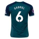 Men's Replica Adidas Gabriel Arsenal Third Jersey 2324