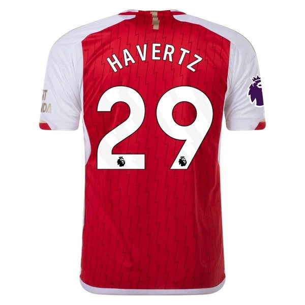 Men's Replica Adidas Havertz Arsenal Home Jersey 2324