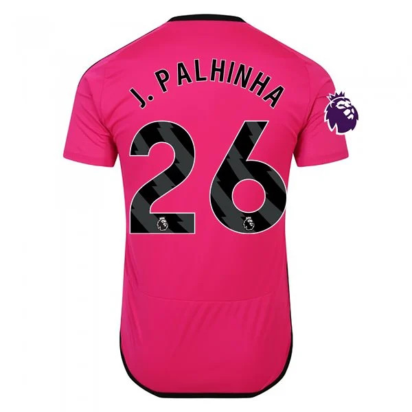 Men's Replica Adidas J. Palhinha Fulham Away Jersey 2324