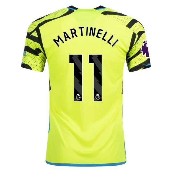 Men's Replica Adidas Martinelli Arsenal Away Jersey 2324