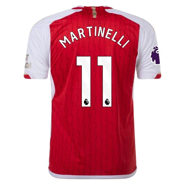 Men's Replica Adidas Martinelli Arsenal Home Jersey 2324