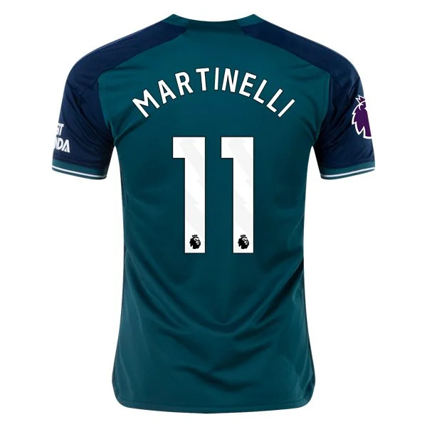 Men's Replica Adidas Martinelli Arsenal Third Jersey 2324