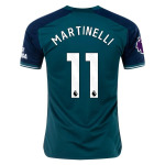 Men's Replica Adidas Martinelli Arsenal Third Jersey 2324