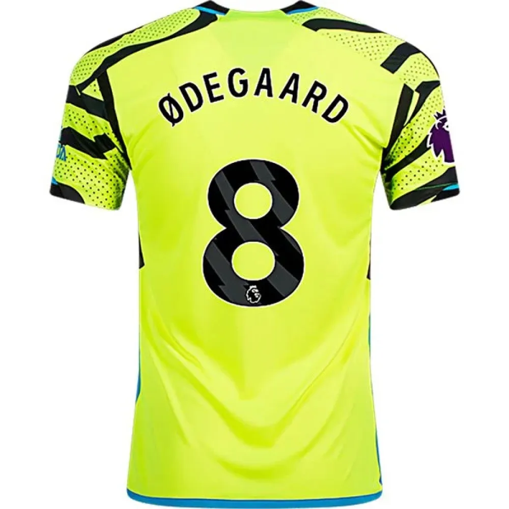 Men's Replica Adidas Odegaard Arsenal Away Jersey 2324
