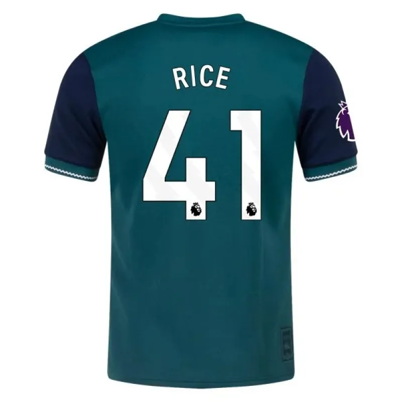 Men's Replica Adidas Rice Arsenal Lifestyler Third Jersey 2324