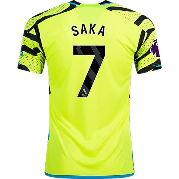 Men's Replica Adidas Saka Arsenal Away Jersey 2324