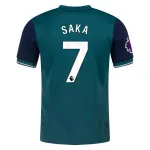 Men's Replica Adidas Saka Arsenal Lifestyler Third Jersey 2324