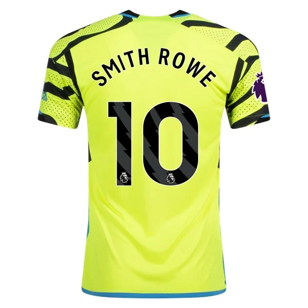 Men's Replica Adidas Smith Rowe Arsenal Away Jersey 2324