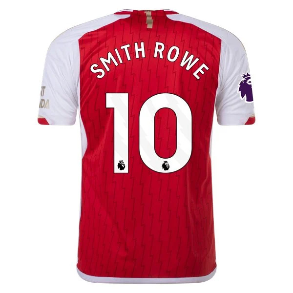 Men's Replica Adidas Smith Rowe Arsenal Home Jersey 2324