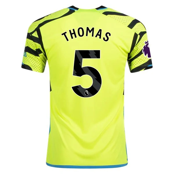 Men's Replica Adidas Thomas Arsenal Away Jersey 2324