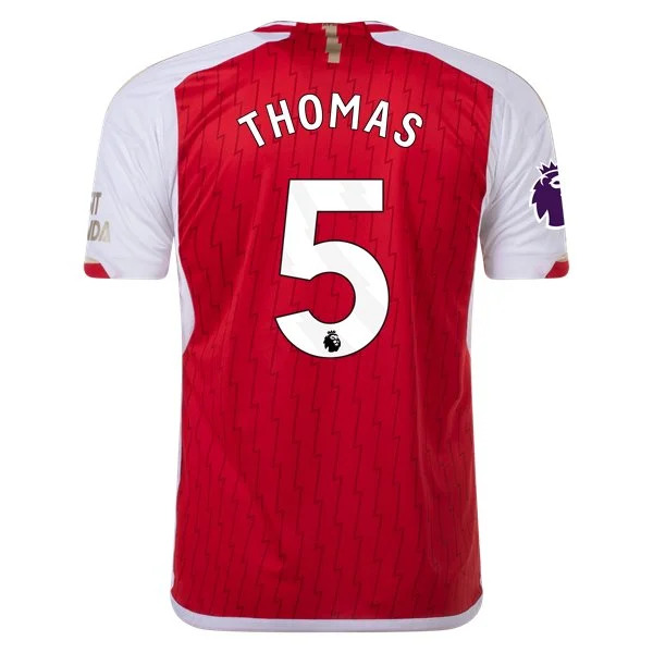 Men's Replica Adidas Thomas Arsenal Home Jersey 2324