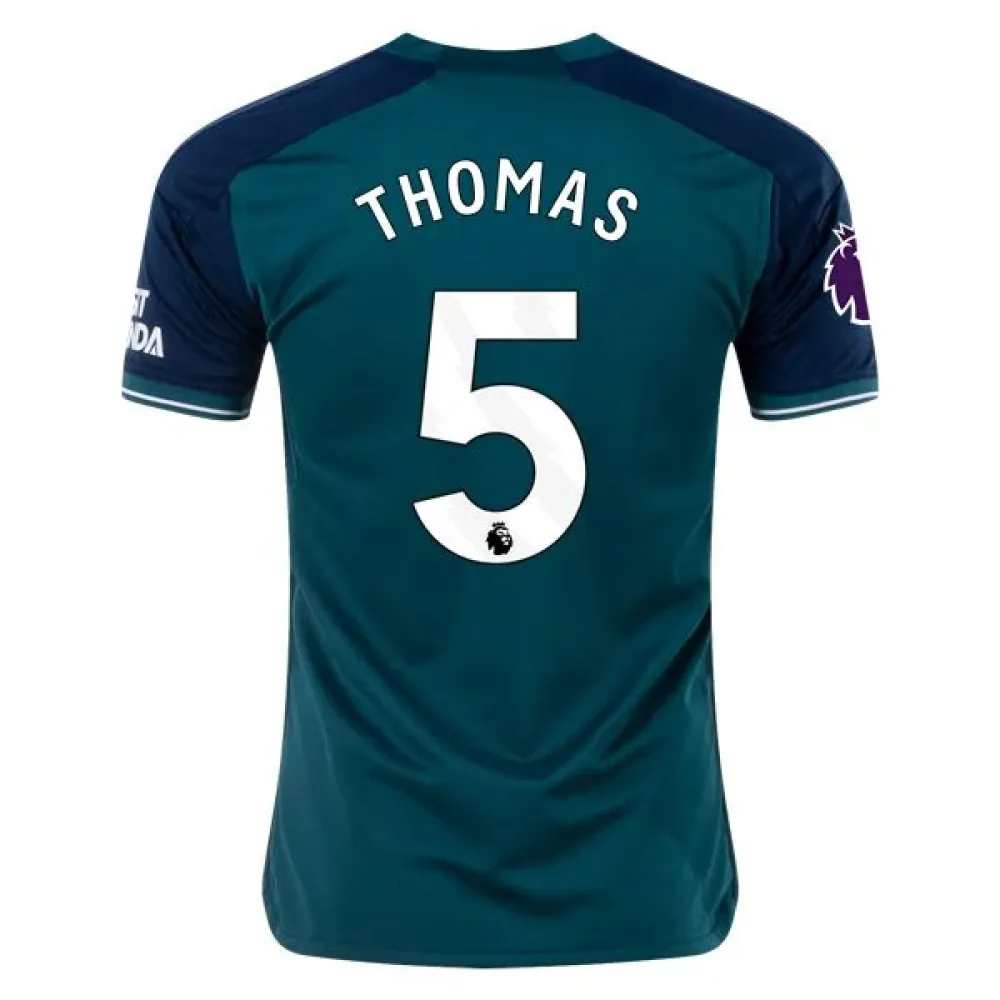 Men's Replica Adidas Thomas Arsenal Third Jersey 2324