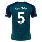 Men's Replica Adidas Thomas Arsenal Third Jersey 2324
