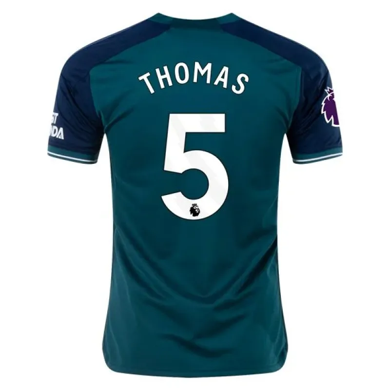Men's Replica Adidas Thomas Arsenal Third Jersey 2324
