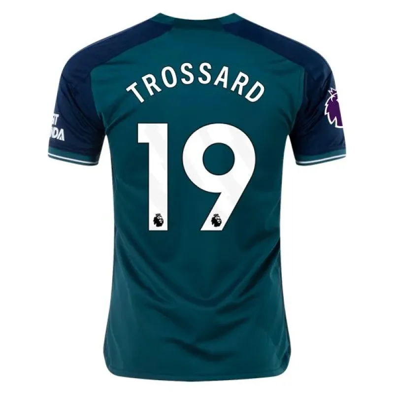 Men's Replica Adidas Trossard Arsenal Third Jersey 2324