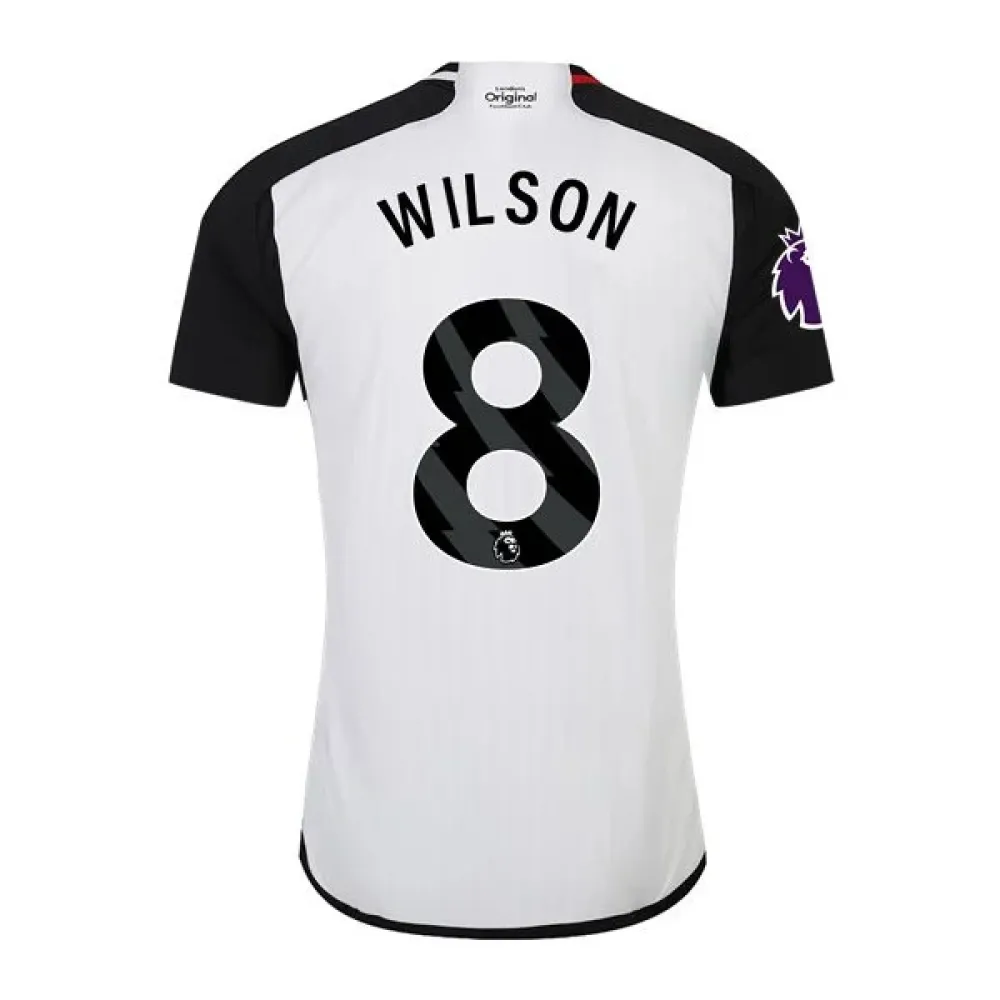 Men's Replica Adidas Wilson Fulham Home Jersey 2324
