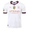 Men's Replica Puma Bernardo Manchester City Away Jersey 2324 - CWC