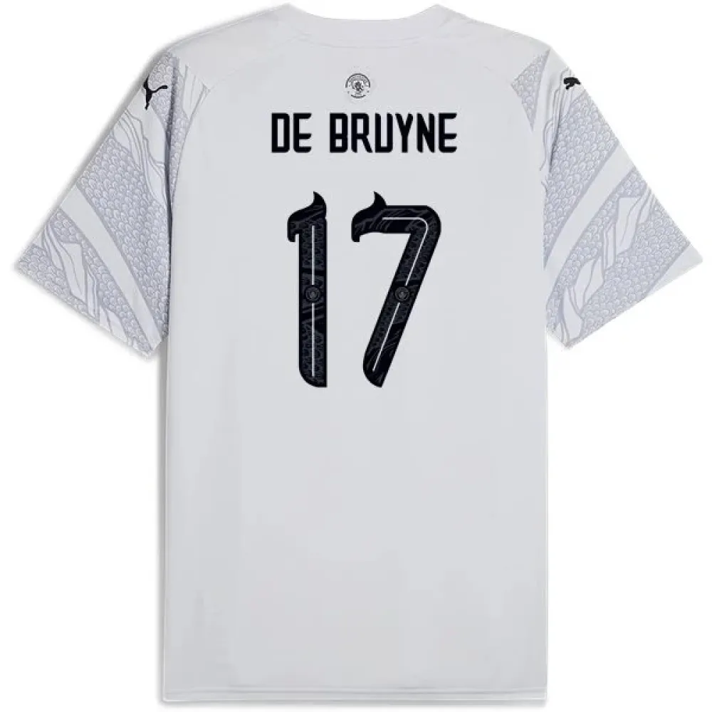 Men's Replica Puma De Bruyne Manchester City Year of the Dragon Jersey 2024