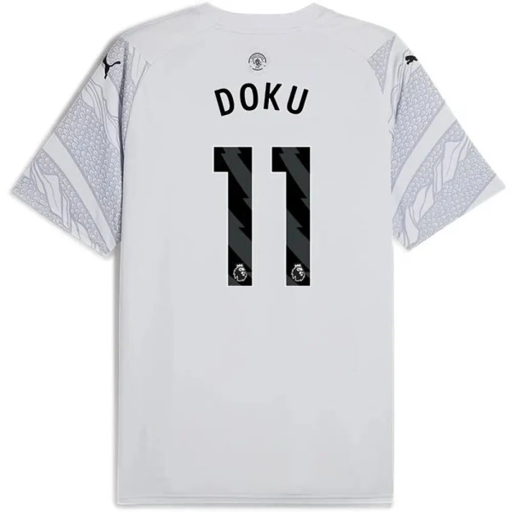 Men's Replica Puma Doku Manchester City Year of the Dragon Jersey 2024