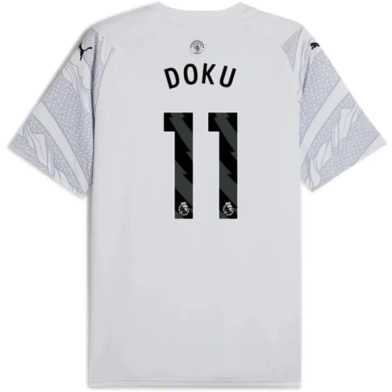 Men's Replica Puma Doku Manchester City Year of the Dragon Jersey 2024