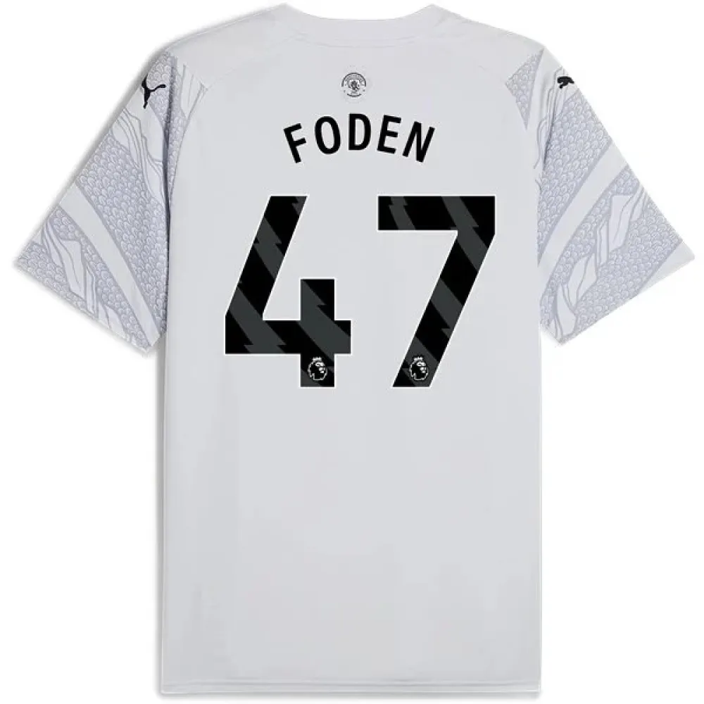 Men's Replica Puma Foden Manchester City Year of the Dragon Jersey 2024