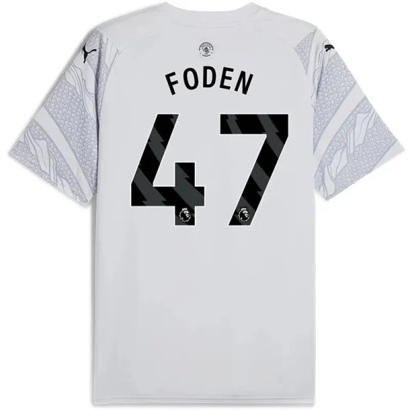 Men's Replica Puma Foden Manchester City Year of the Dragon Jersey 2024