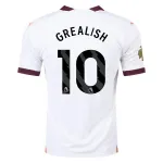 Men's Replica Puma Grealish Manchester City Away Jersey 2324 - CWC