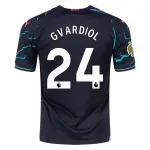 Men's Replica Puma Gvardiol Manchester City Third Jersey 2324 - CWC