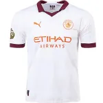 Men's Replica Puma Haaland Manchester City Away Jersey 2324