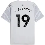 Men's Replica Puma J. Alvarez Manchester City Year of the Dragon Jersey 2024