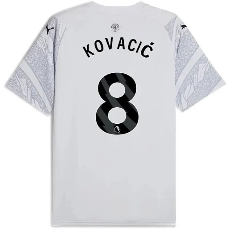 Men's Replica Puma Kovacic Manchester City Year of the Dragon Jersey 2024