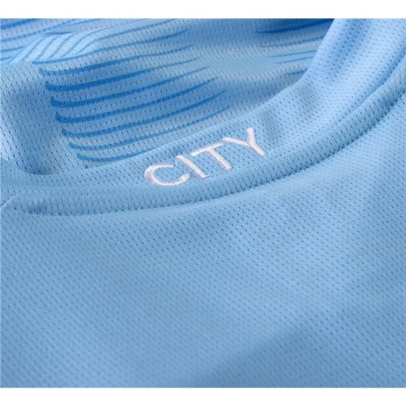 Men's Replica Puma Manchester City Home Jersey 2324