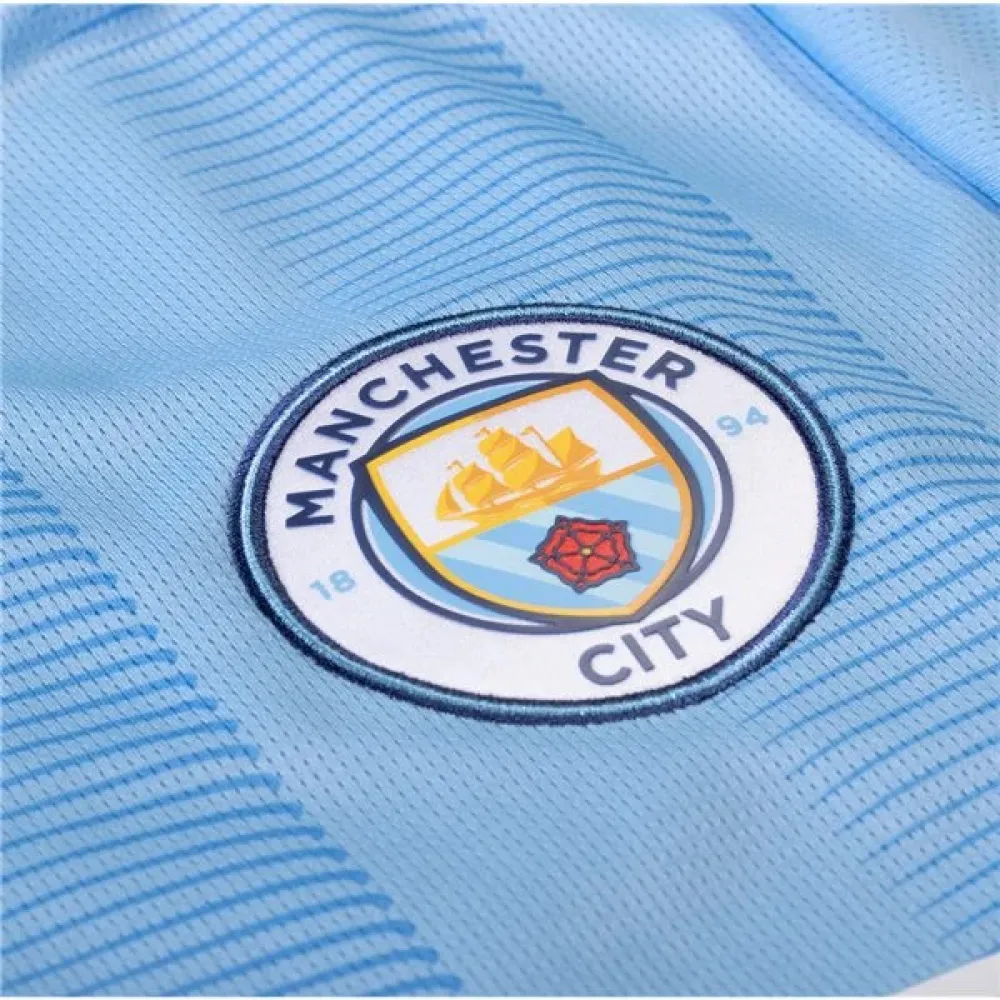 Men's Replica Puma Manchester City Home Jersey 2324