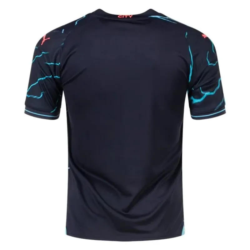 Men's Replica Puma Manchester City Third Jersey 2324
