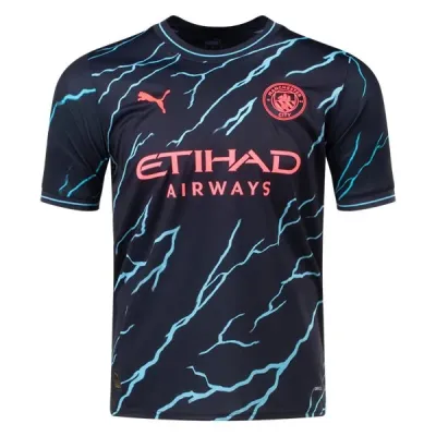 Men's Replica Puma Manchester City Third Jersey 2324 01