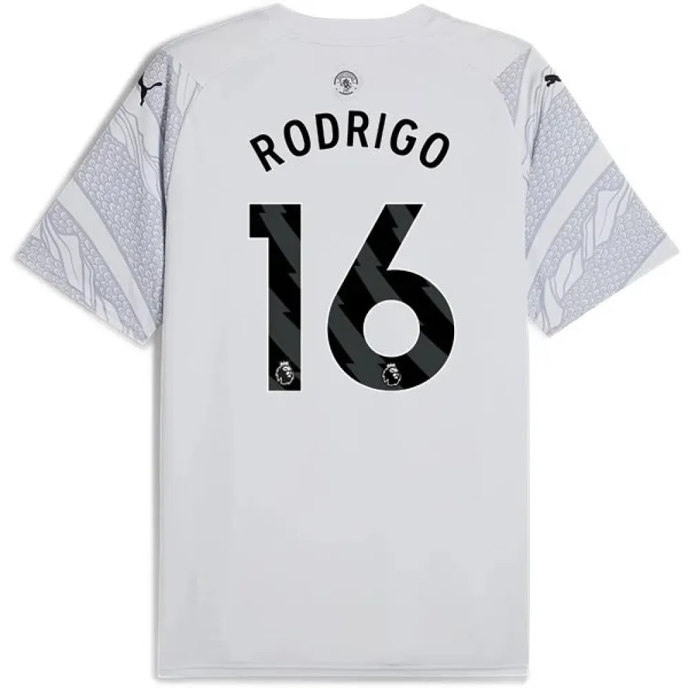 Men's Replica Puma Rodrigo Manchester City Year of the Dragon Jersey 2024