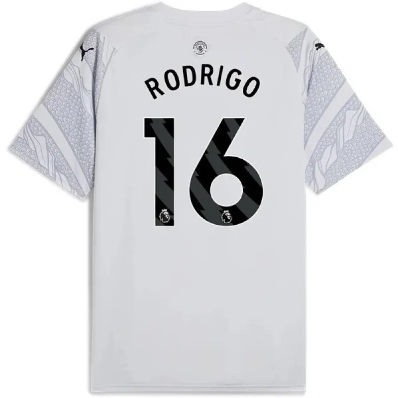 Men's Replica Puma Rodrigo Manchester City Year of the Dragon Jersey 2024