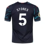 Men's Replica Puma Stones Manchester City Third Jersey 2324 - CWC