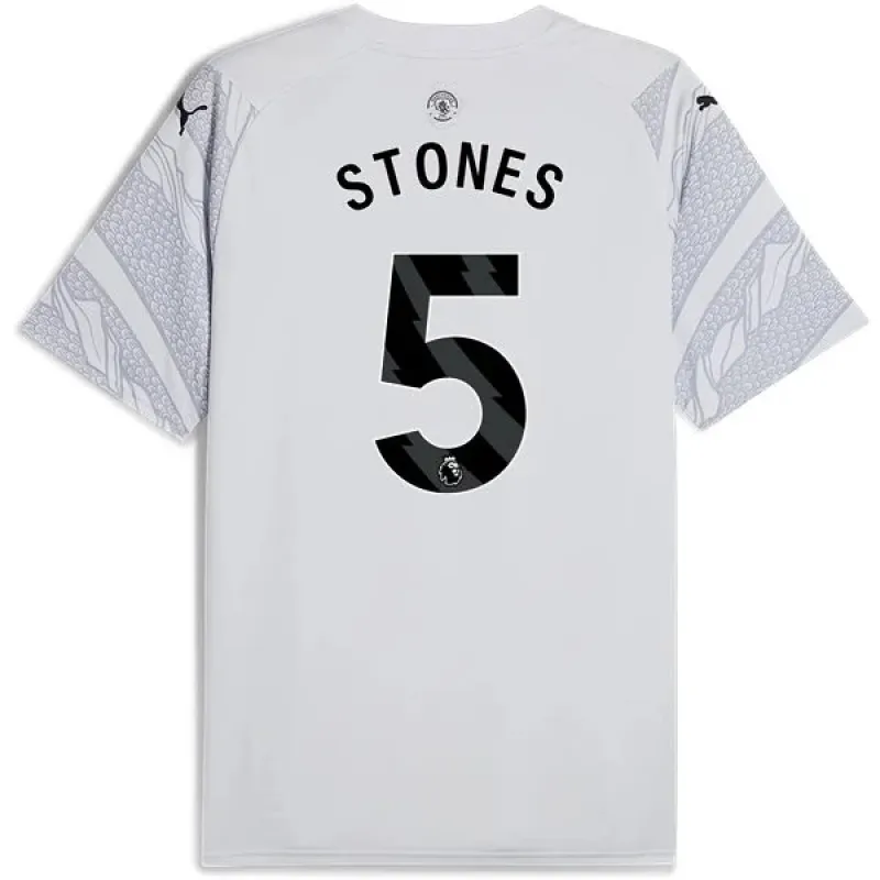 Men's Replica Puma Stones Manchester City Year of the Dragon Jersey 2024