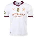 Men's Replica Puma Walker Manchester City Away Jersey 2324 - CWC