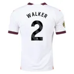 Men's Replica Puma Walker Manchester City Away Jersey 2324 - CWC
