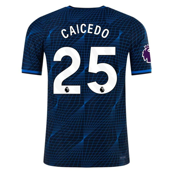 Men's Authentic Nike Caicedo Chelsea Away Jersey 2324