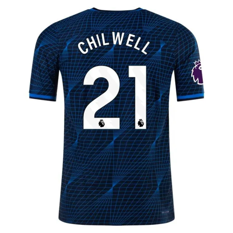 Men's Authentic Nike Chilwell Chelsea Away Jersey 2324